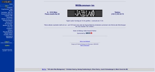 Jazzland Website