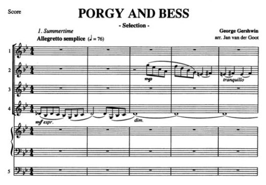 Porgy And Bess Notes