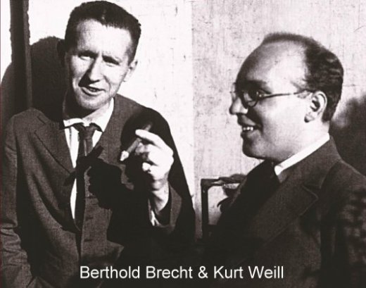 Berthold Brecht &amp; Kurt Weill01